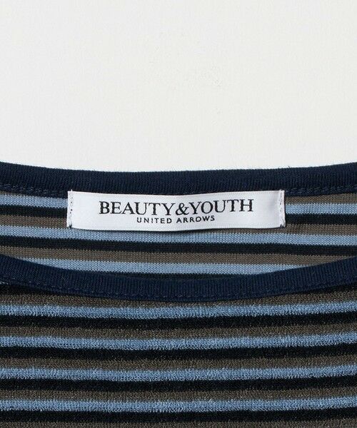 BEAUTY&YOUTH UNITED ARROWS / ビューティー&ユース ユナイテッドアローズ カットソー | コットン パイルボーダー 5分袖カットソー | 詳細22