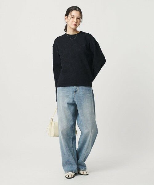 BEAUTY&YOUTH UNITED ARROWS / ビューティー&ユース ユナイテッドアローズ カットソー | ジャガード クルーネック プルオーバー | 詳細10