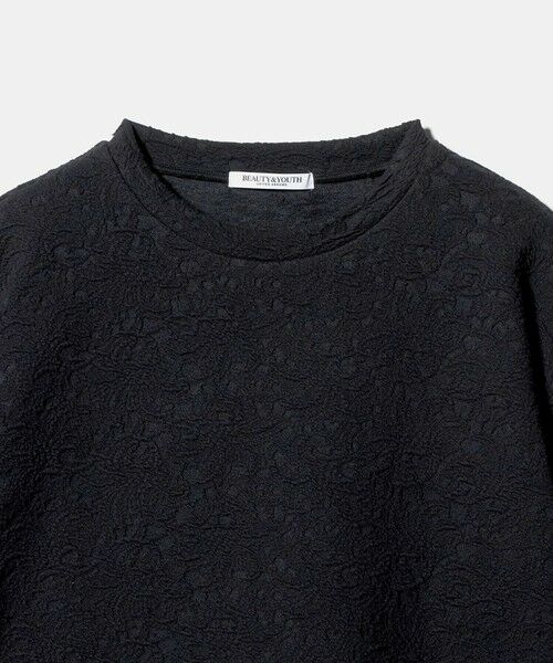 BEAUTY&YOUTH UNITED ARROWS / ビューティー&ユース ユナイテッドアローズ カットソー | ジャガード クルーネック プルオーバー | 詳細12