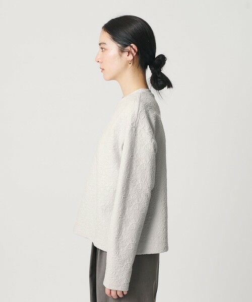 BEAUTY&YOUTH UNITED ARROWS / ビューティー&ユース ユナイテッドアローズ カットソー | ジャガード クルーネック プルオーバー | 詳細18