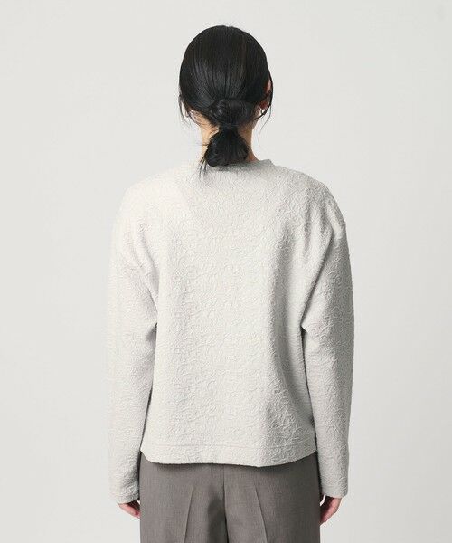 BEAUTY&YOUTH UNITED ARROWS / ビューティー&ユース ユナイテッドアローズ カットソー | ジャガード クルーネック プルオーバー | 詳細19