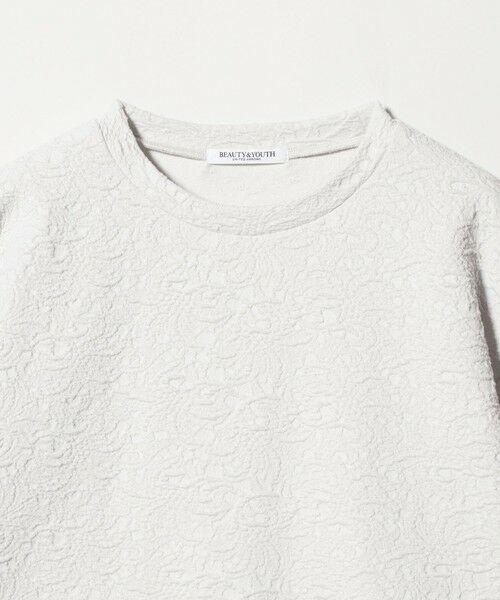 BEAUTY&YOUTH UNITED ARROWS / ビューティー&ユース ユナイテッドアローズ カットソー | ジャガード クルーネック プルオーバー | 詳細22