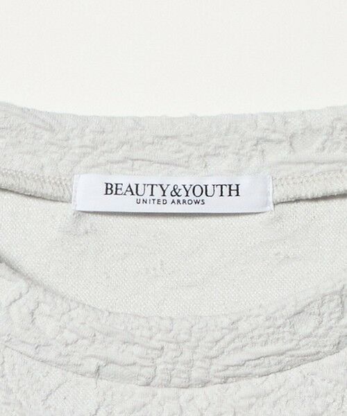 BEAUTY&YOUTH UNITED ARROWS / ビューティー&ユース ユナイテッドアローズ カットソー | ジャガード クルーネック プルオーバー | 詳細26