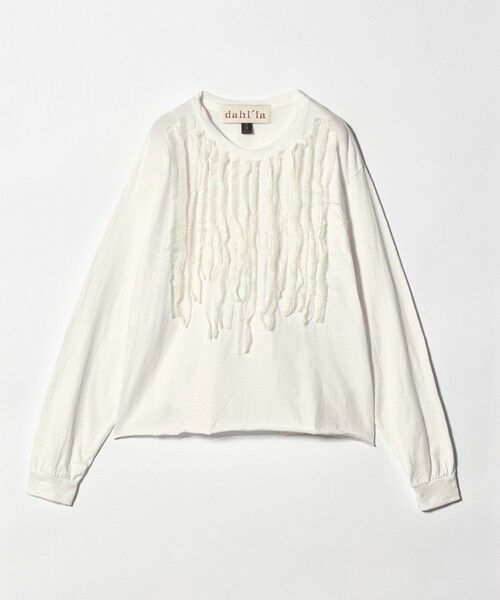 BEAUTY&YOUTH UNITED ARROWS / ビューティー&ユース ユナイテッドアローズ カットソー | ＜dahl’ia＞リメイク ロングスリーブ カットソー | 詳細4