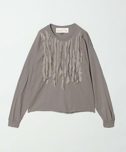 BEAUTY&YOUTH UNITED ARROWS / ビューティー&ユース ユナイテッドアローズ カットソー | ＜dahl’ia＞リメイク ロングスリーブ カットソー | 詳細13