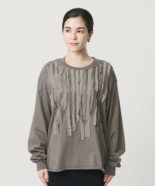 BEAUTY&YOUTH UNITED ARROWS / ビューティー&ユース ユナイテッドアローズ カットソー | ＜dahl’ia＞リメイク ロングスリーブ カットソー | 詳細10