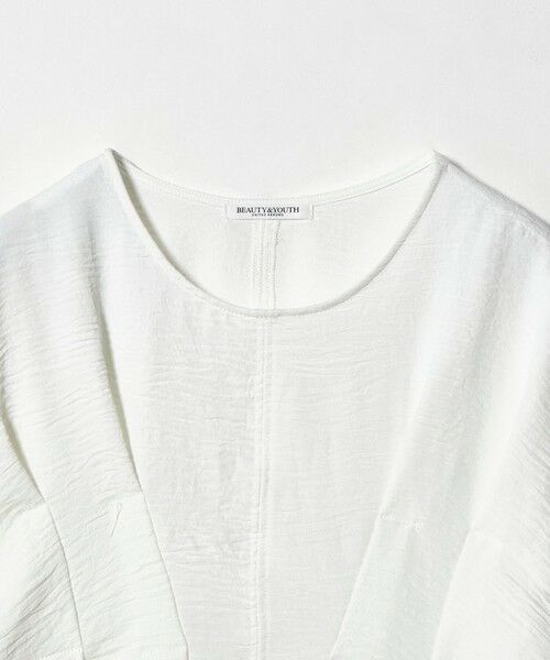 BEAUTY&YOUTH UNITED ARROWS / ビューティー&ユース ユナイテッドアローズ カットソー | 【WEB限定】ウエストタック ペプラムプルオーバー ウォッシャブル | 詳細5