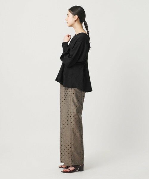 BEAUTY&YOUTH UNITED ARROWS / ビューティー&ユース ユナイテッドアローズ カットソー | 【WEB限定】ウエストタック ペプラムプルオーバー ウォッシャブル | 詳細9