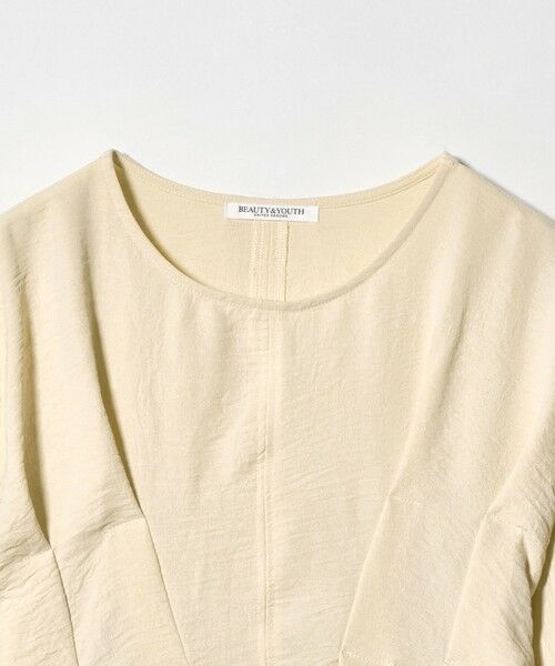 BEAUTY&YOUTH UNITED ARROWS / ビューティー&ユース ユナイテッドアローズ カットソー | 【WEB限定】ウエストタック ペプラムプルオーバー ウォッシャブル | 詳細21