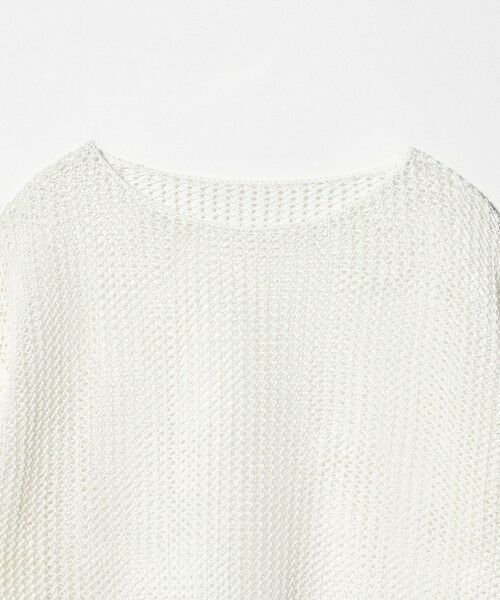BEAUTY&YOUTH UNITED ARROWS / ビューティー&ユース ユナイテッドアローズ ニット・セーター | ペーパーメッシュ ショートワイド ニットプルオーバー ウォッシャブル | 詳細5