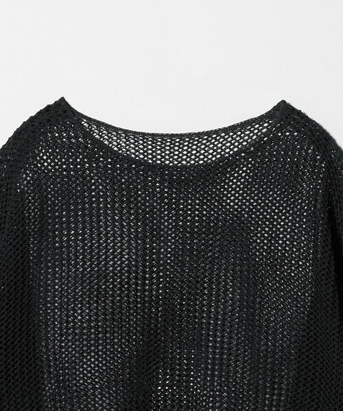 BEAUTY&YOUTH UNITED ARROWS / ビューティー&ユース ユナイテッドアローズ ニット・セーター | ペーパーメッシュ ショートワイド ニットプルオーバー ウォッシャブル | 詳細15