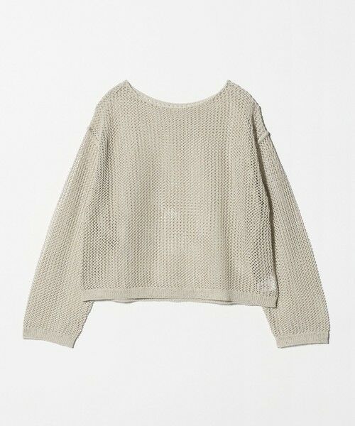 BEAUTY&YOUTH UNITED ARROWS / ビューティー&ユース ユナイテッドアローズ ニット・セーター | ペーパーメッシュ ショートワイド ニットプルオーバー ウォッシャブル | 詳細22