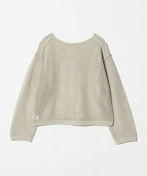 BEAUTY&YOUTH UNITED ARROWS / ビューティー&ユース ユナイテッドアローズ ニット・セーター | ペーパーメッシュ ショートワイド ニットプルオーバー ウォッシャブル | 詳細23