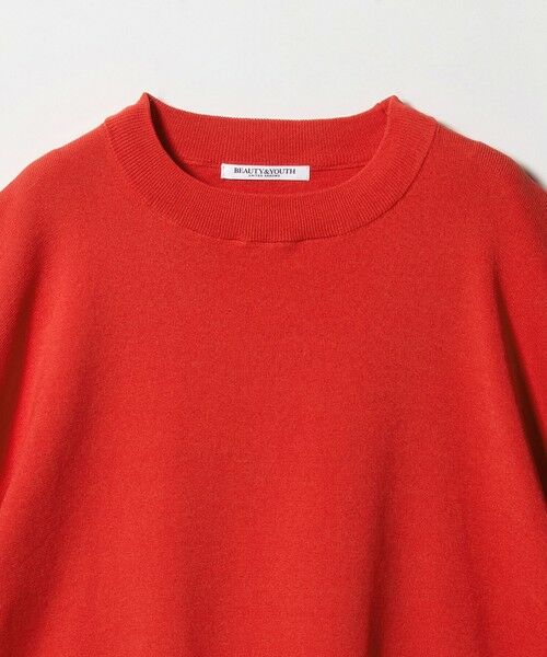 BEAUTY&YOUTH UNITED ARROWS / ビューティー&ユース ユナイテッドアローズ ニット・セーター | ハーフスリーブ ニットプルオーバー ウォッシャブル | 詳細20