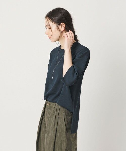 BEAUTY&YOUTH UNITED ARROWS / ビューティー&ユース ユナイテッドアローズ ニット・セーター | ハーフスリーブ ニットプルオーバー ウォッシャブル | 詳細23