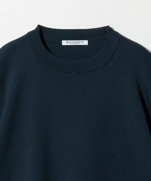 BEAUTY&YOUTH UNITED ARROWS / ビューティー&ユース ユナイテッドアローズ ニット・セーター | ハーフスリーブ ニットプルオーバー ウォッシャブル | 詳細27