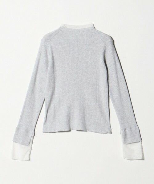 BEAUTY&YOUTH UNITED ARROWS / ビューティー&ユース ユナイテッドアローズ ニット・セーター | 【WEB限定 Wardrobe DAILY MINIMAL】レースコンビ リブニットプルオーバー ウォッシャブル | 詳細22