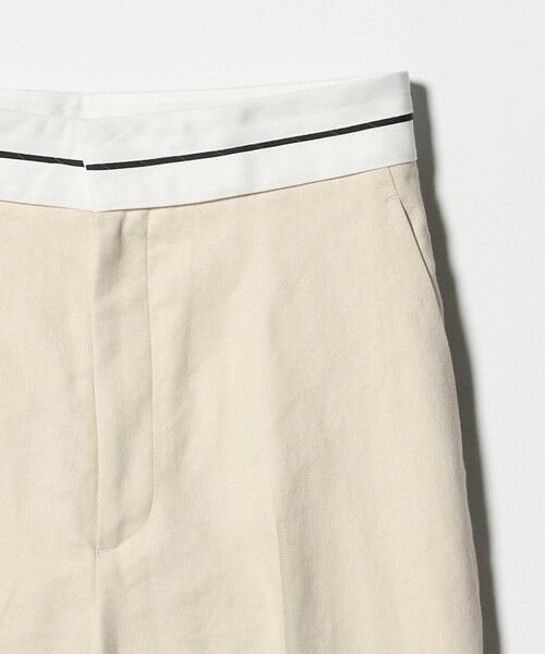 BEAUTY&YOUTH UNITED ARROWS / ビューティー&ユース ユナイテッドアローズ その他パンツ | 麻ブレンド マーベルト ワイドパンツ UVカット | 詳細8