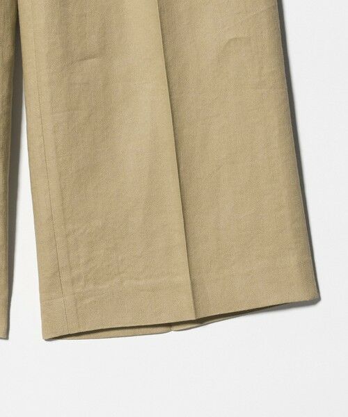 BEAUTY&YOUTH UNITED ARROWS / ビューティー&ユース ユナイテッドアローズ その他パンツ | 麻ブレンド マーベルト ワイドパンツ UVカット | 詳細20