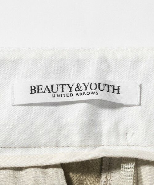 BEAUTY&YOUTH UNITED ARROWS / ビューティー&ユース ユナイテッドアローズ その他パンツ | 麻ブレンド マーベルト ワイドパンツ UVカット | 詳細22