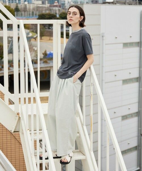 BEAUTY&YOUTH UNITED ARROWS / ビューティー&ユース ユナイテッドアローズ その他パンツ | ナイロンコットン ワイドタックパンツ ウォッシャブル | 詳細30