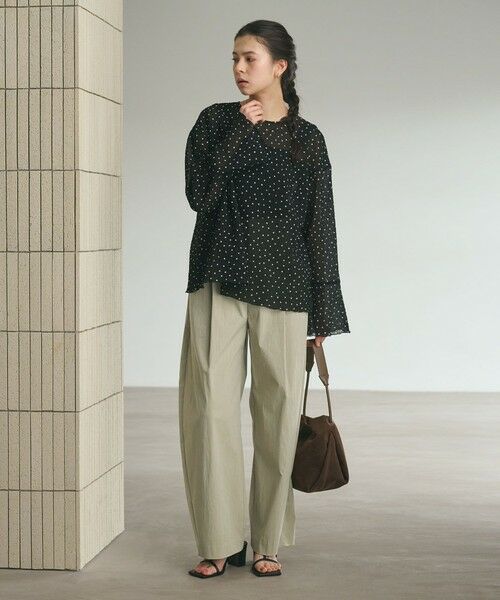 BEAUTY&YOUTH UNITED ARROWS / ビューティー&ユース ユナイテッドアローズ その他パンツ | タックカーブパンツ ウォッシャブル 接触冷感 | 詳細20