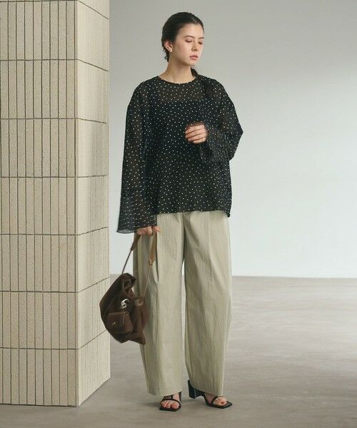 BEAUTY&YOUTH UNITED ARROWS / ビューティー&ユース ユナイテッドアローズ その他パンツ | タックカーブパンツ ウォッシャブル 接触冷感 | 詳細21