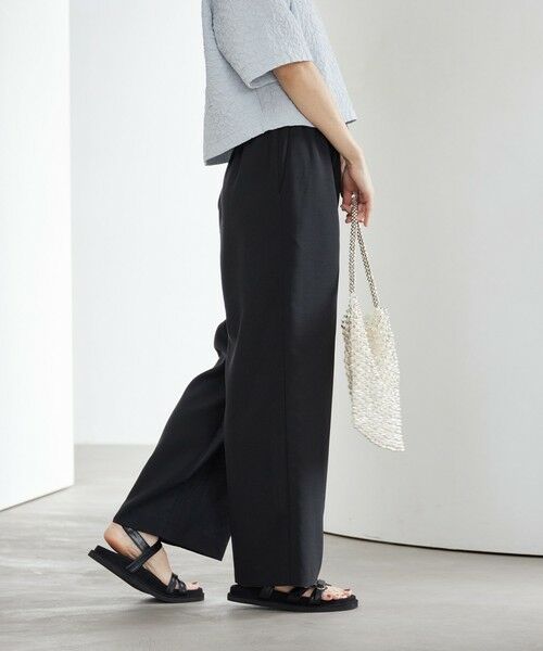 BEAUTY&YOUTH UNITED ARROWS / ビューティー&ユース ユナイテッドアローズ その他パンツ | リネンライク ライトイージーパンツ ウォッシャブル 防シワ | 詳細2