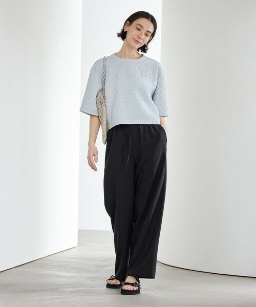 BEAUTY&YOUTH UNITED ARROWS / ビューティー&ユース ユナイテッドアローズ その他パンツ | リネンライク ライトイージーパンツ ウォッシャブル 防シワ | 詳細3