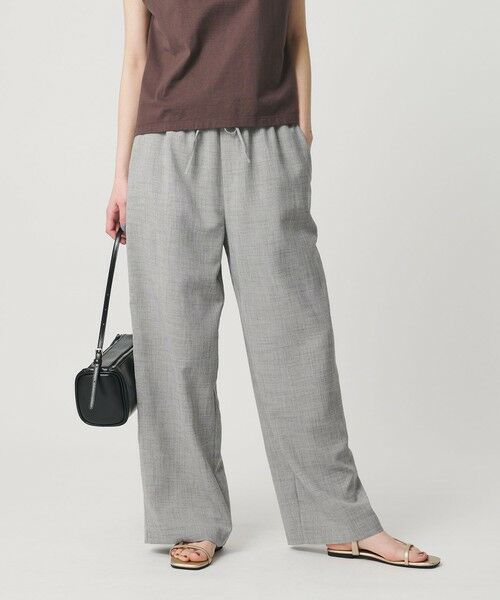 BEAUTY&YOUTH UNITED ARROWS / ビューティー&ユース ユナイテッドアローズ その他パンツ | リネンライク ライトイージーパンツ ウォッシャブル 防シワ | 詳細9