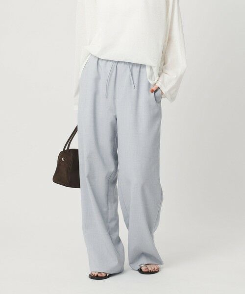 BEAUTY&YOUTH UNITED ARROWS / ビューティー&ユース ユナイテッドアローズ その他パンツ | リネンライク ライトイージーパンツ ウォッシャブル 防シワ | 詳細27