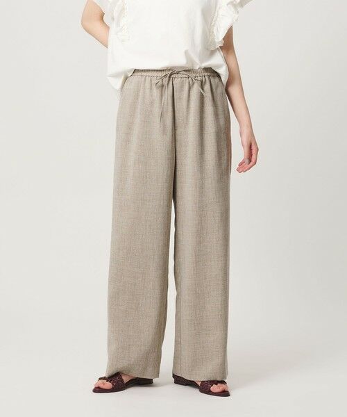 BEAUTY&YOUTH UNITED ARROWS / ビューティー&ユース ユナイテッドアローズ その他パンツ | リネンライク ライトイージーパンツ ウォッシャブル 防シワ | 詳細29