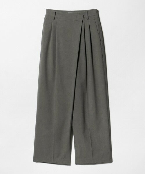 BEAUTY&YOUTH UNITED ARROWS / ビューティー&ユース ユナイテッドアローズ その他パンツ | ポプリン 2タック ラップパンツ ウォッシャブル 吸水速乾 接触冷感 | 詳細12