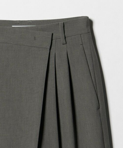 BEAUTY&YOUTH UNITED ARROWS / ビューティー&ユース ユナイテッドアローズ その他パンツ | ポプリン 2タック ラップパンツ ウォッシャブル 吸水速乾 接触冷感 | 詳細14