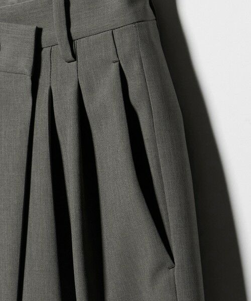 BEAUTY&YOUTH UNITED ARROWS / ビューティー&ユース ユナイテッドアローズ その他パンツ | ポプリン 2タック ラップパンツ ウォッシャブル 吸水速乾 接触冷感 | 詳細15