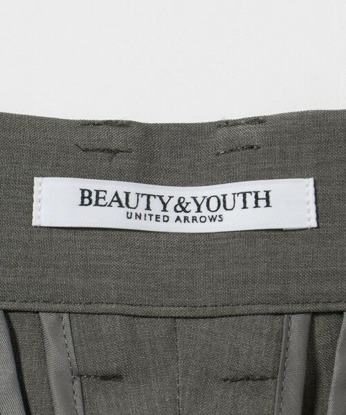 BEAUTY&YOUTH UNITED ARROWS / ビューティー&ユース ユナイテッドアローズ その他パンツ | ポプリン 2タック ラップパンツ ウォッシャブル 吸水速乾 接触冷感 | 詳細20