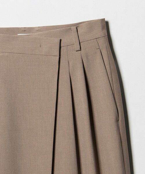 BEAUTY&YOUTH UNITED ARROWS / ビューティー&ユース ユナイテッドアローズ その他パンツ | ポプリン 2タック ラップパンツ ウォッシャブル 吸水速乾 接触冷感 | 詳細26
