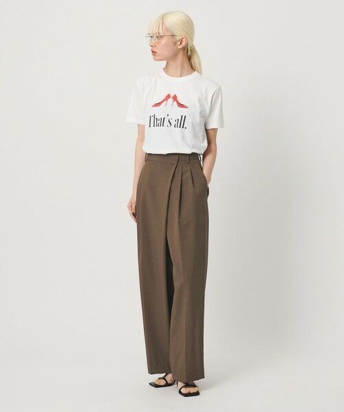 BEAUTY&YOUTH UNITED ARROWS / ビューティー&ユース ユナイテッドアローズ その他パンツ | ポプリン 2タック ラップパンツ ウォッシャブル 吸水速乾 接触冷感 | 詳細30