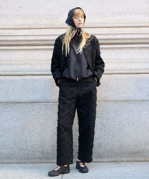 BEAUTY&YOUTH UNITED ARROWS / ビューティー&ユース ユナイテッドアローズ その他パンツ | コットン エンブロイダリー パンツ | 詳細18