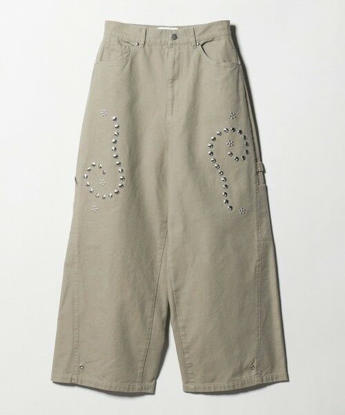BEAUTY&YOUTH UNITED ARROWS / ビューティー&ユース ユナイテッドアローズ その他パンツ | コットン メタルモチーフ ペインターパンツ | 詳細7