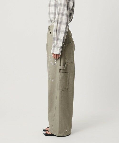 BEAUTY&YOUTH UNITED ARROWS / ビューティー&ユース ユナイテッドアローズ その他パンツ | コットン メタルモチーフ ペインターパンツ | 詳細5
