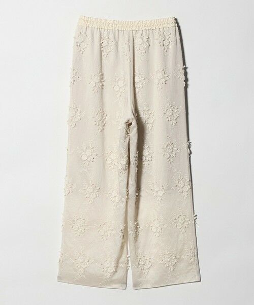 BEAUTY&YOUTH UNITED ARROWS / ビューティー&ユース ユナイテッドアローズ その他パンツ | セルロースナイロン エンブロイダリー イージーパンツ | 詳細9