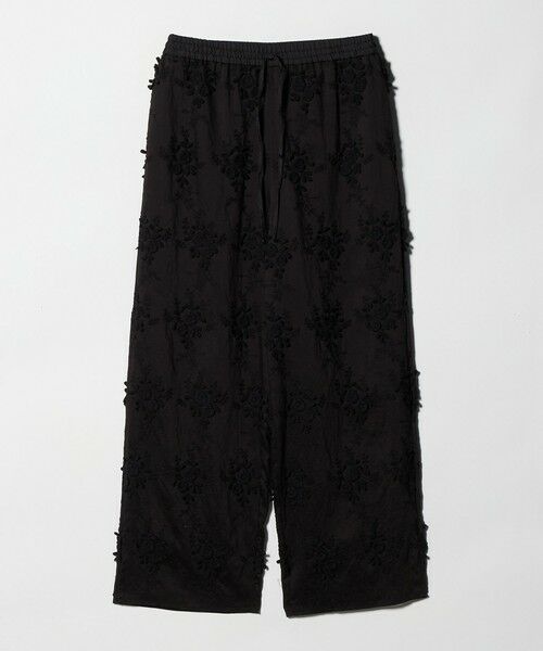 BEAUTY&YOUTH UNITED ARROWS / ビューティー&ユース ユナイテッドアローズ その他パンツ | セルロースナイロン エンブロイダリー イージーパンツ | 詳細19
