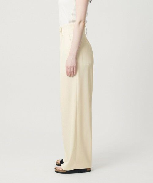 BEAUTY&YOUTH UNITED ARROWS / ビューティー&ユース ユナイテッドアローズ その他パンツ | ポリエステル ドレープ 2タック ワイドパンツ ウォッシャブル | 詳細4