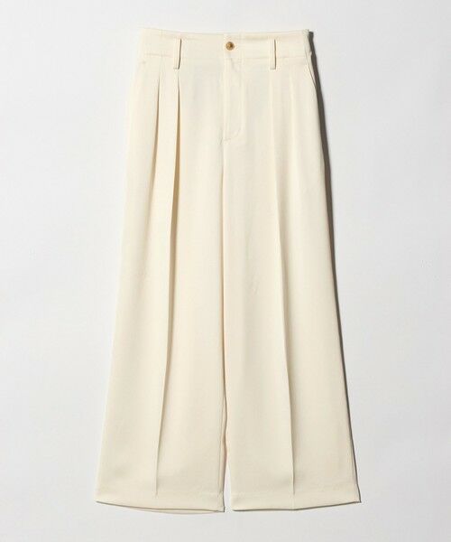 BEAUTY&YOUTH UNITED ARROWS / ビューティー&ユース ユナイテッドアローズ その他パンツ | ポリエステル ドレープ 2タック ワイドパンツ ウォッシャブル | 詳細6
