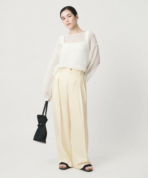 BEAUTY&YOUTH UNITED ARROWS / ビューティー&ユース ユナイテッドアローズ その他パンツ | ポリエステル ドレープ 2タック ワイドパンツ ウォッシャブル | 詳細2