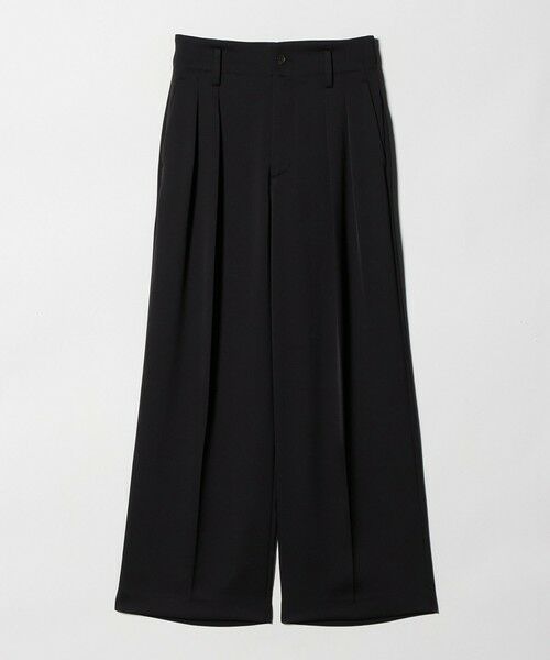 BEAUTY&YOUTH UNITED ARROWS / ビューティー&ユース ユナイテッドアローズ その他パンツ | ポリエステル ドレープ 2タック ワイドパンツ ウォッシャブル | 詳細13