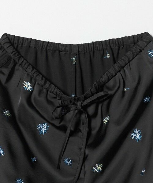 BEAUTY&YOUTH UNITED ARROWS / ビューティー&ユース ユナイテッドアローズ その他パンツ | フラワー エンブロイダリー ドローストリング パンツ ウォッシャブル | 詳細8