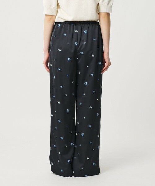 BEAUTY&YOUTH UNITED ARROWS / ビューティー&ユース ユナイテッドアローズ その他パンツ | フラワー エンブロイダリー ドローストリング パンツ ウォッシャブル | 詳細5
