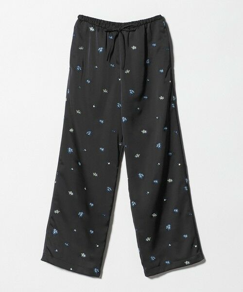 BEAUTY&YOUTH UNITED ARROWS / ビューティー&ユース ユナイテッドアローズ その他パンツ | フラワー エンブロイダリー ドローストリング パンツ ウォッシャブル | 詳細6